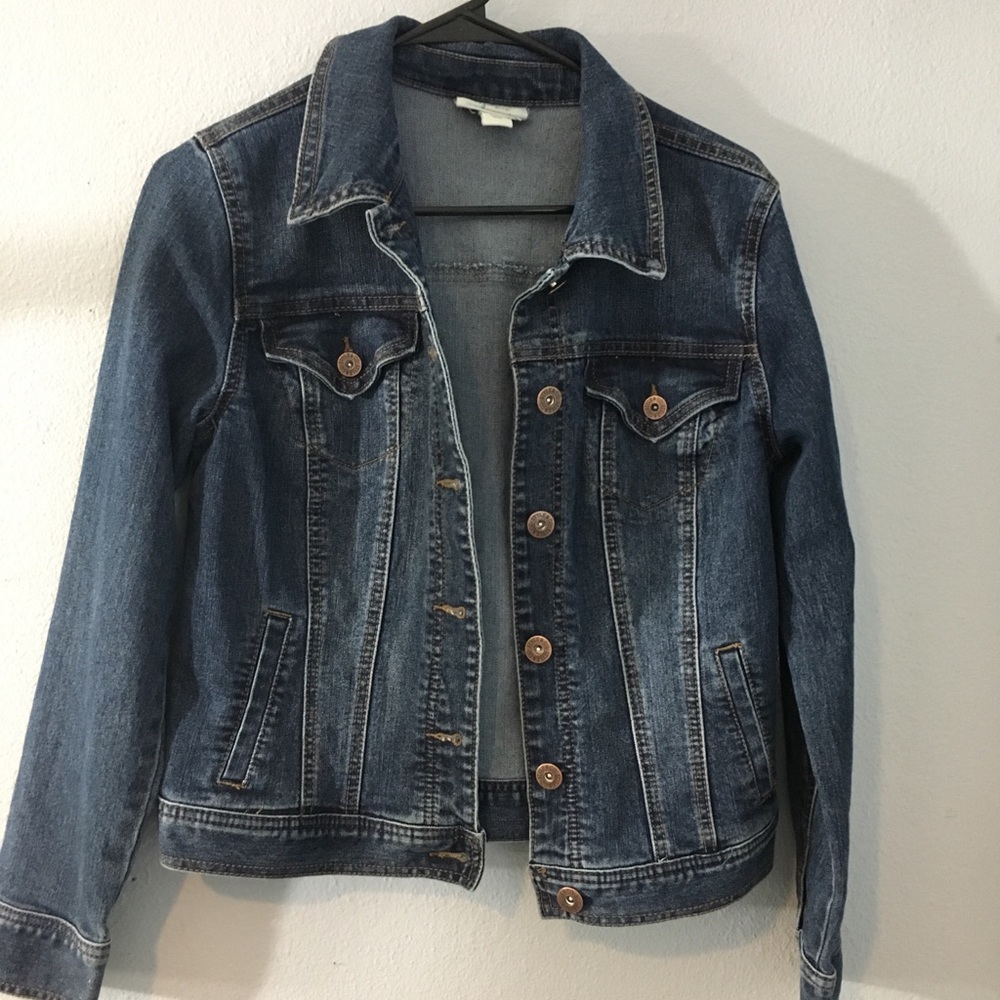 Stretchy Denim Jacket